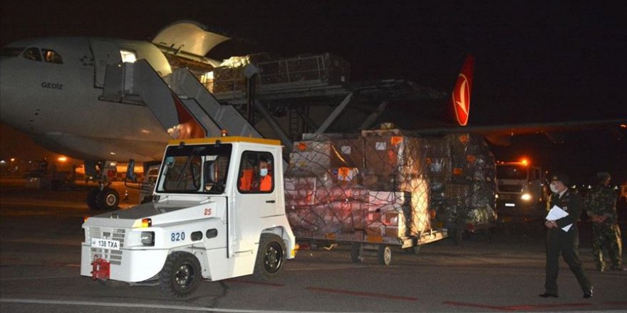 Türkiye'den Özbekistan’a Kurban Bayramı'nın ilk gününde Kovid-19'la mücadelesine anlamlı destek