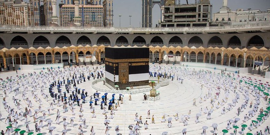 Hacılar, veda tavafını tamamladı