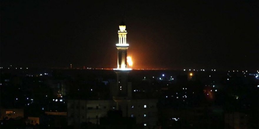 İsrail Gazze'ye saldırı düzenledi