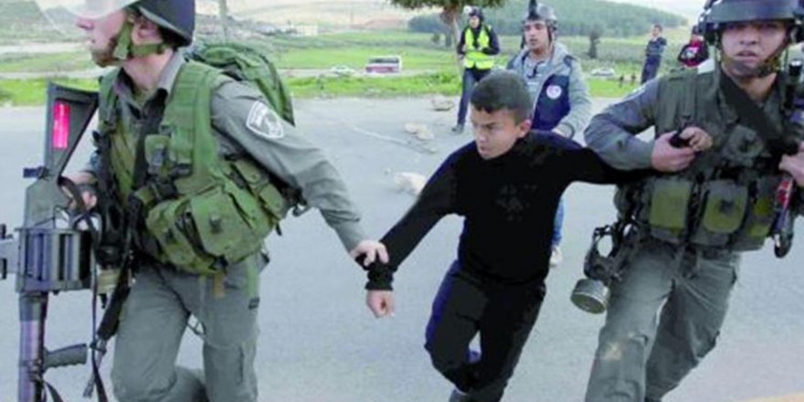 Filistin'de 350 kişi esir alındı