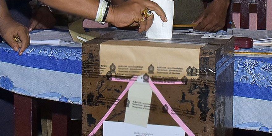 Sri Lanka'da genel seçim düzenleniyor