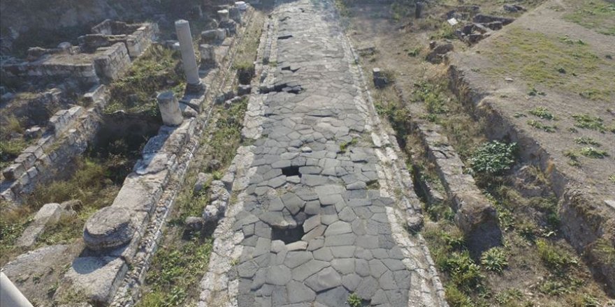 Mersin'de temel kazısında rastlanılan Antik Roma Yolu turizme kazandırılacak