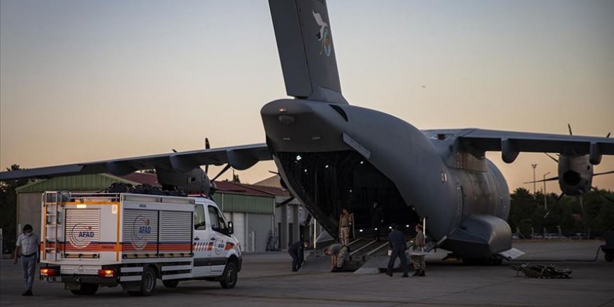 Türkiye’den Lübnan’a tıbbi malzeme yardımı