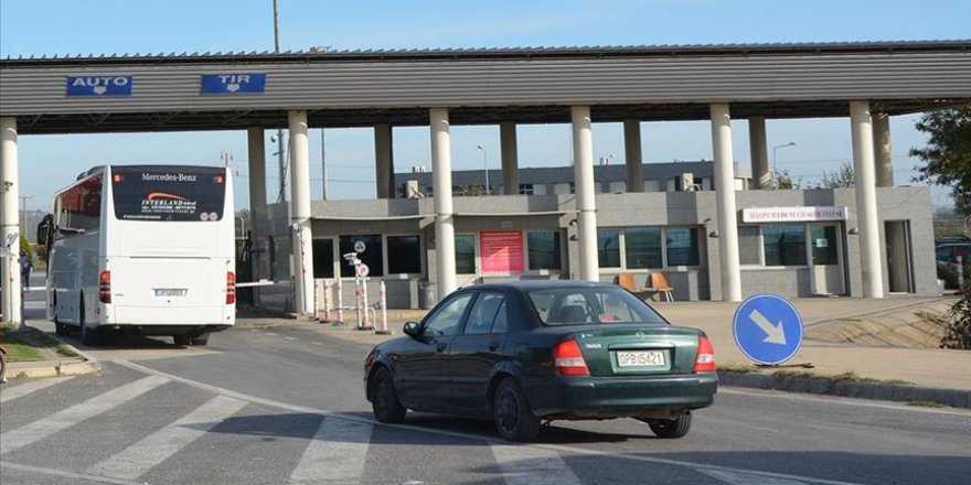 Yunanistan'ın Kipi Sınır Kapısı 8 saat süreyle kapatacak