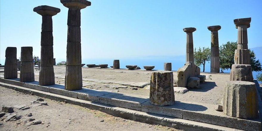 Assos dünyanın sayılı antik kentleri arasında