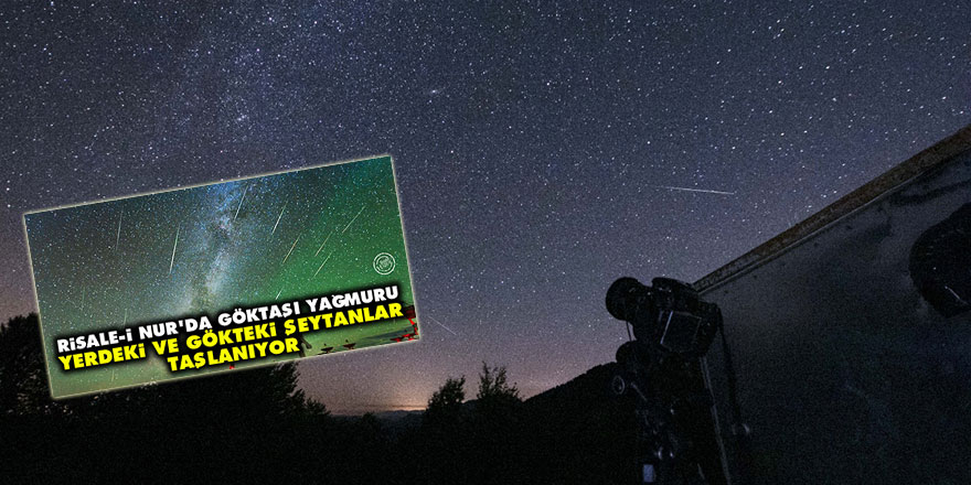 Meteor yağmuru Türkiye'den çok net izlendi