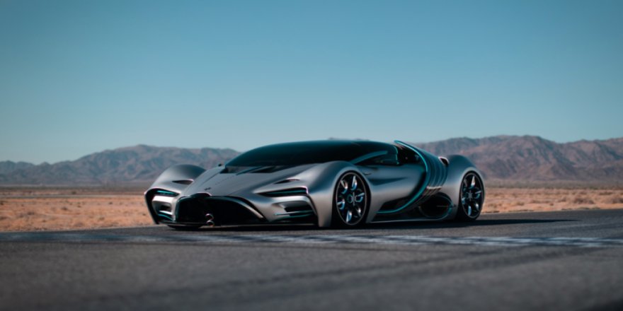 Hidrojen ile çalışan süper otomobil tanıtıldı