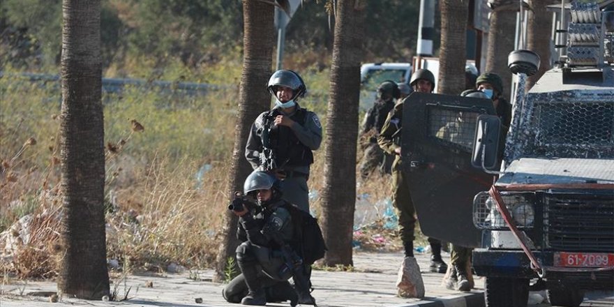 Batı Şeria'da 5 Filistinli İsrail güçlerince yaralandı