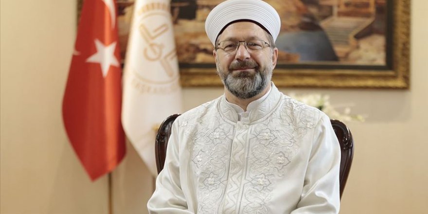Diyanet İşleri Başkanı Erbaş'tan hicri yeni yıl mesajı