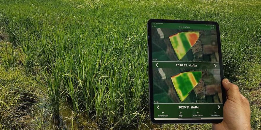 Çiftçiler tarlalarını mobil cihazlarından takip edebilecek