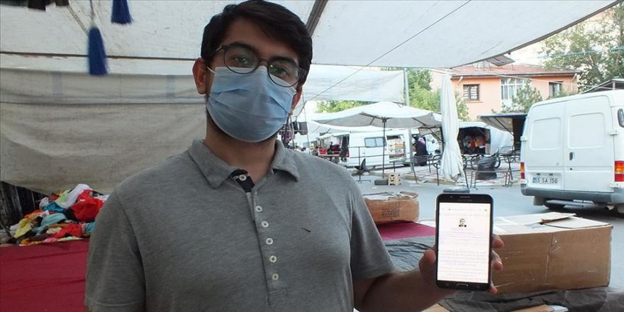 Tıp fakültesini kazandığını pazar tezgahında çalışırken öğrendi