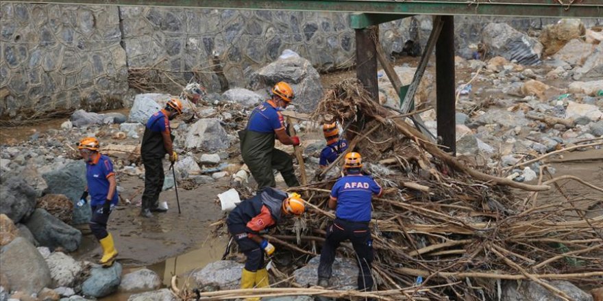 Giresun'da kayıp 7 vatandaşı arama çalışmaları devam ediyor