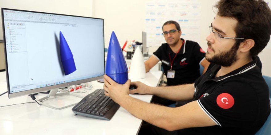 Tasarladıkları roketlerle TEKNOFEST'te yarışacaklar