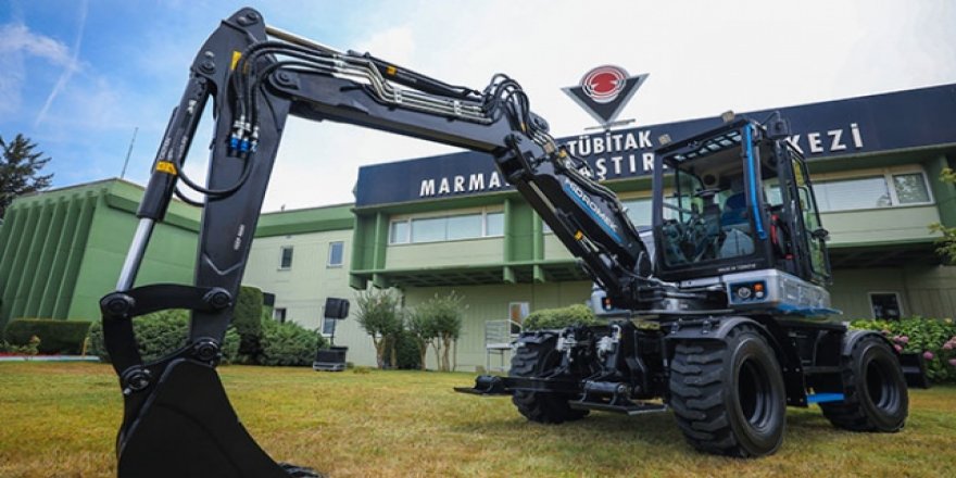 Elektrikli yerli ekskavatör 2022'de satışta