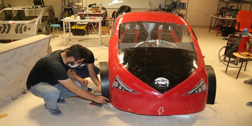 Bir liralık enerji ile 100 kilometre yol giden araç yarışmaya katılacak