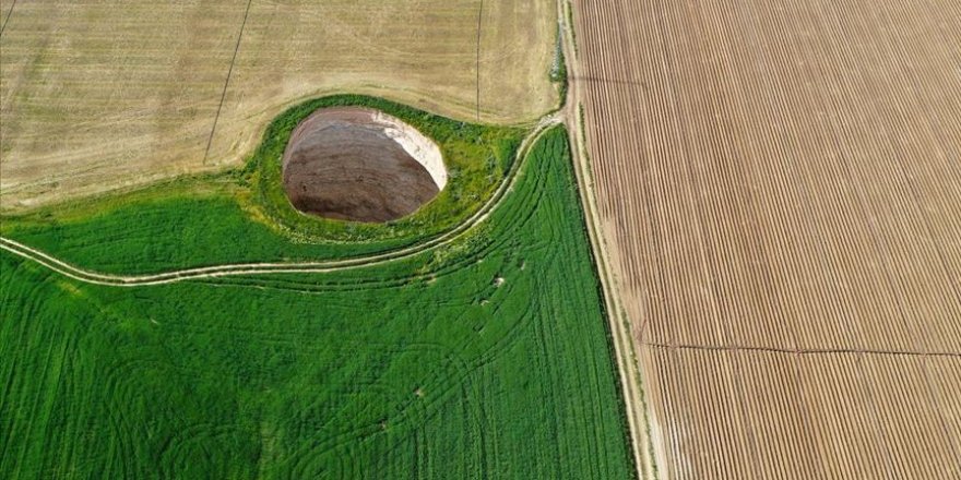 Konya'da obruk oluşabilecek bölgeler uydu görüntüleriyle tespit edilecek