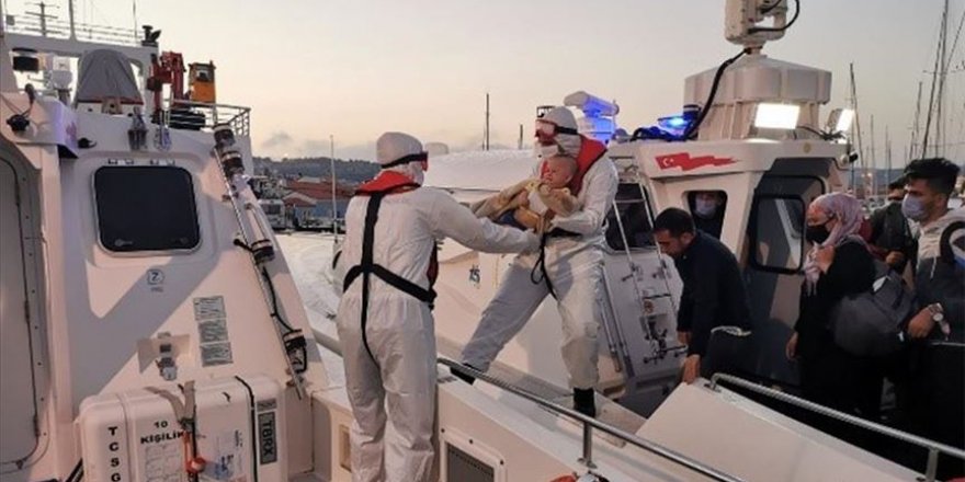 İzmir'de 179 sığınmacı kurtarıldı