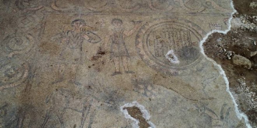 Sinop'ta bulunan 1600 yıllık mozaikler turizme kazandırılacak