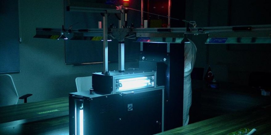 Kapalı alanların dezenfeksiyonu için cihaz geliştirdiler