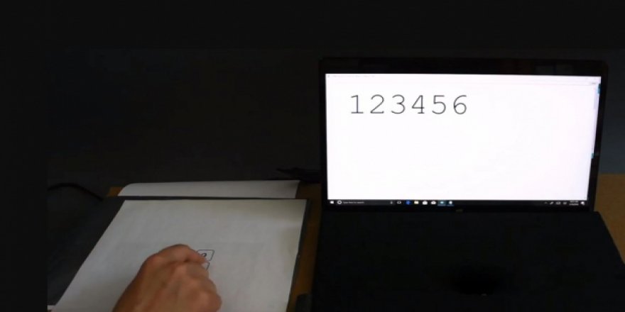 Kağıt dokunmatik yüzey teknolojisi geliştirildi