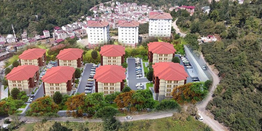 Giresun Dereli'de inşa edilecek konutlar 7 ay içinde sahiplerini bulacak