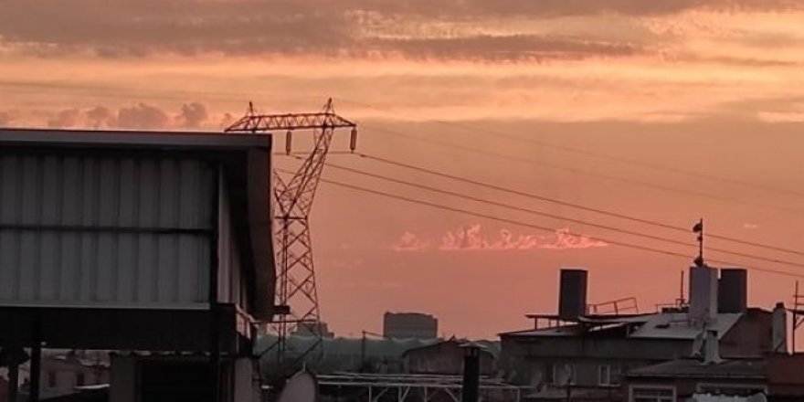 Bursa'da bulutların dikkat çeken görüntüsü