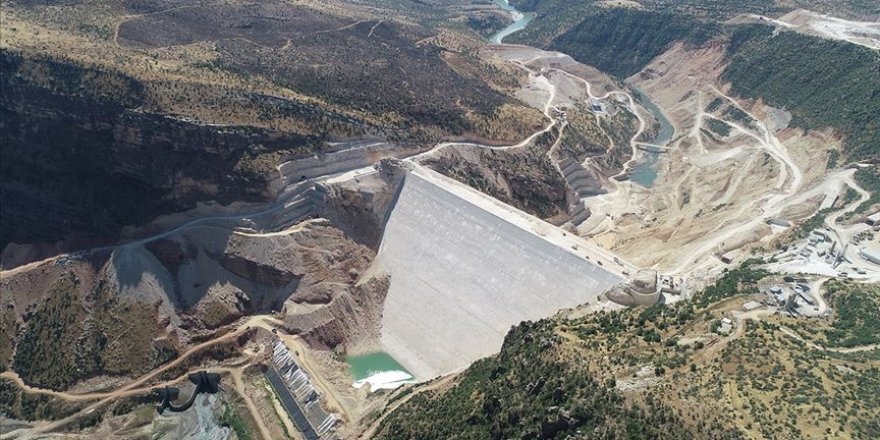 Türkiye'nin ikinci büyük sulama barajı olacak Silvan'da önemli bir eşik aşıldı