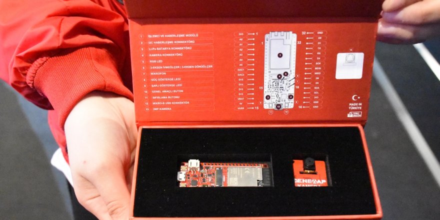 Yerli ve milli Deneyap Yazılım Kartı TEKNOFEST'te tanıtıldı