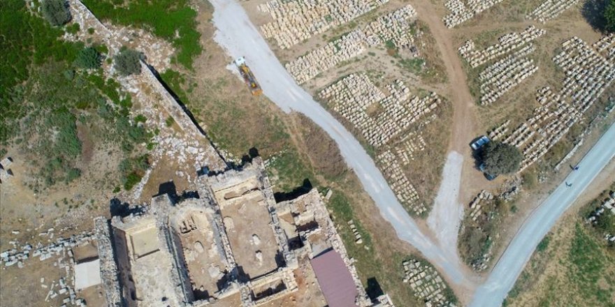 Patara'daki Roma hamamı 2021'de ziyarete açılacak