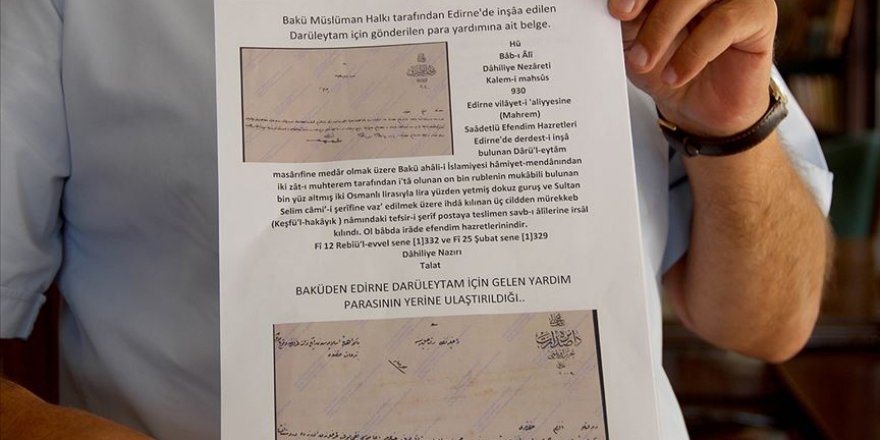 Türkiye ve Azerbaycan dostluğu arşiv belgelerinde de ortaya çıktı