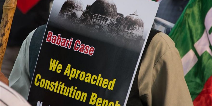 Hindistan'da yıkılan Babri Camisi'nin yerine inşa edilecek caminin temeli atılıyor