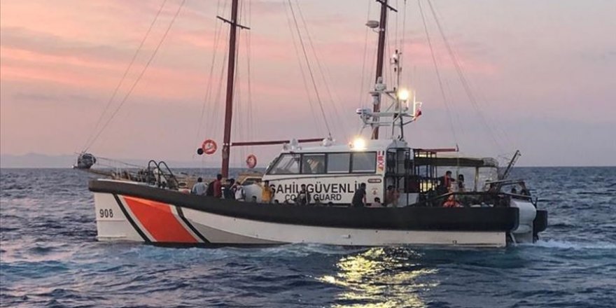 Sahil güvenlik ekiplerince son bir haftada 214 düzensiz göçmen kurtarıldı