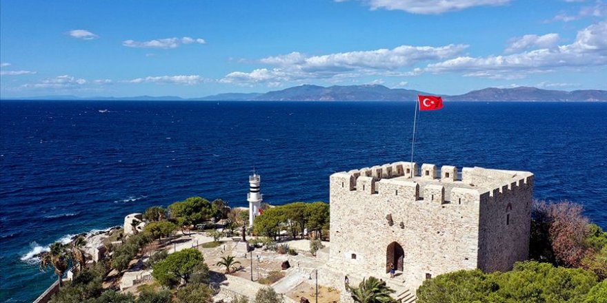 Barbaros Hayrettin Paşa'nın mirası kale turistlerden ilgi görüyor