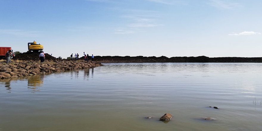 Diyarbakır'da Sağkulak Göleti 7 günde tamamlanacak