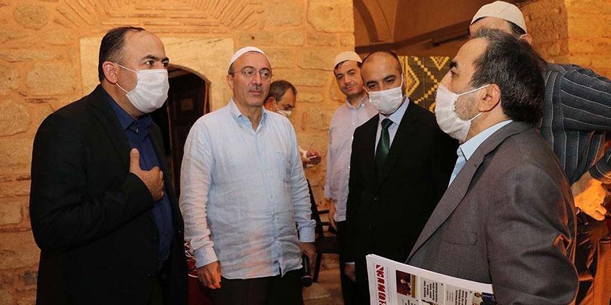 HÜDA PAR heyeti Mehmet Fırıncı ağabeyin taziyesine katıldı