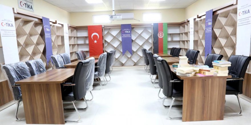 TİKA, Afganistan'da Mevlana Kütüphanesi kurdu