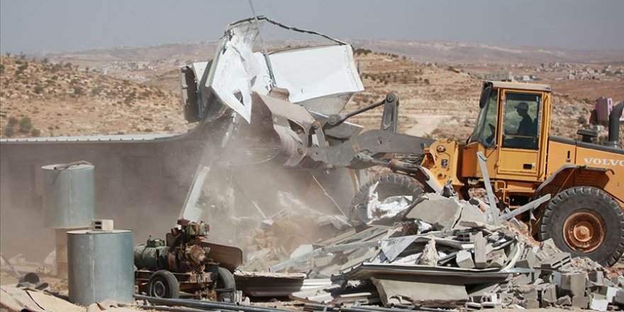 Filistin'in BM Temsilcisi Mansur, İsrail'in yıkımlarını BM'li yetkililere şikayet etti