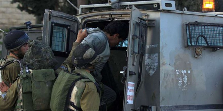 Batı Şeria ve Kudüs'te 10 Filistinli alıkonuldu