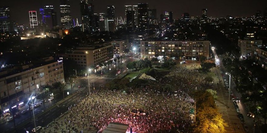 İsrailliler Netanyahu karşıtı protestolarını 30 haftadır sürdürüyor