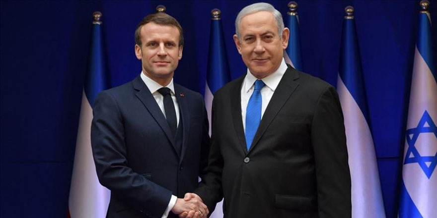 İşgalci İsrail'den, Fransa'nın İslam karşıtı tutumuna destek