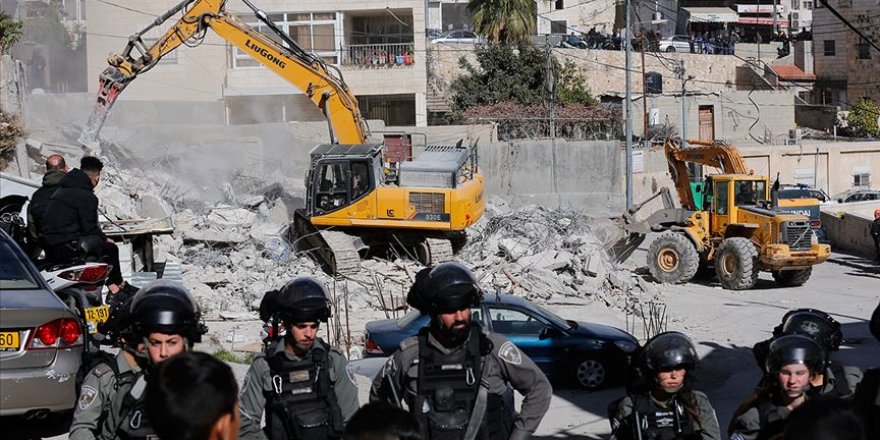 Siyonist işgal rejiminin saldırılarında bin 200 konut tamamen yıkıldı