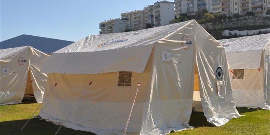 Afetzedelerimiz için yer sıkıntımız yok