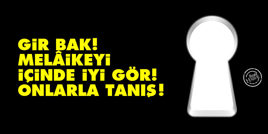 Bediüzzaman: Gir, bak! Melâikeyi içinde iyi gör! Onlarla tanış!