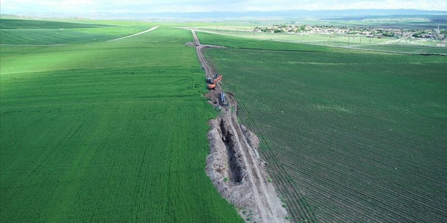 Diyarbakır ve Batman'da 30 bin dekar tarım arazisi suya kavuştu