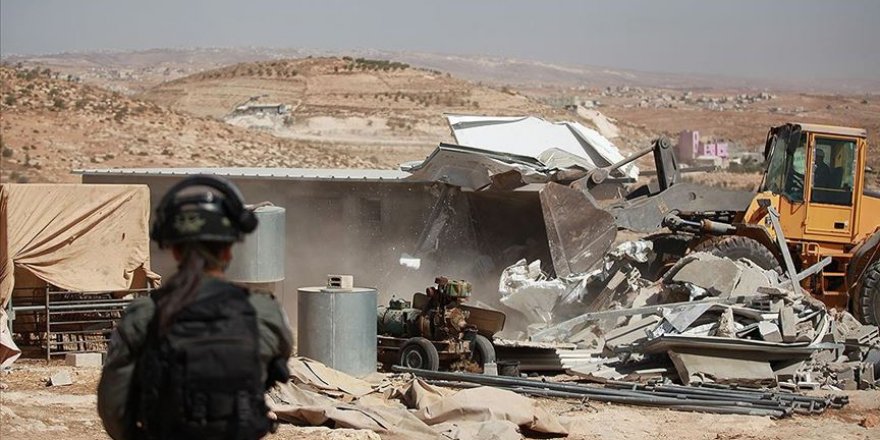 İsrail 2020’de Filistinlilere ait 729 yapıyı yıktı
