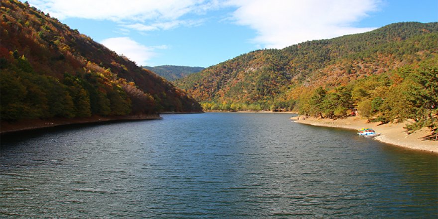 Amasya'da tabloları aratmayan manzara