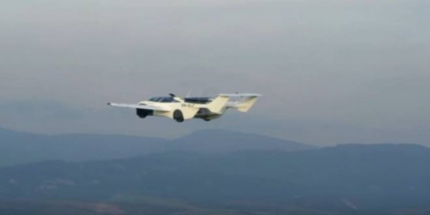 Uçan araba 'aircar' deneme uçuşunu başarıyla tamamladı