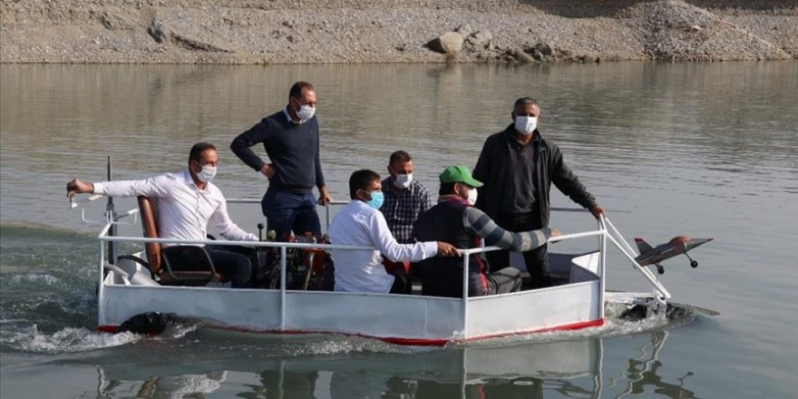 Sondaj ustası, karada ve suda kullanılan araç geliştirdi