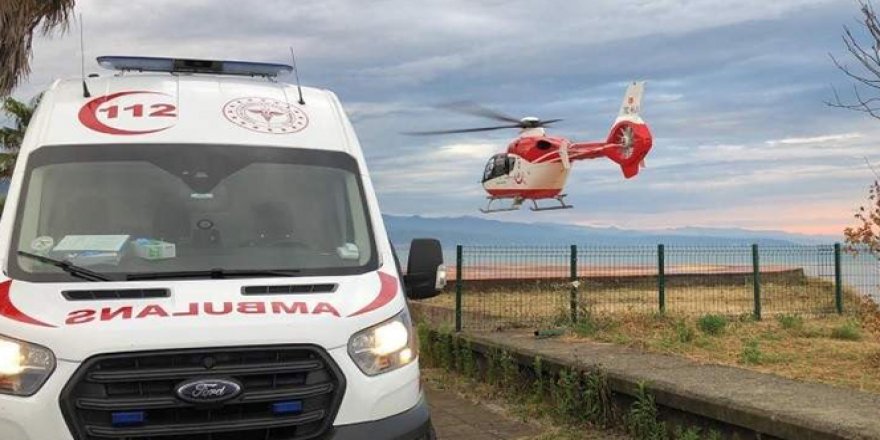 Pandemi nedeniyle hasta sayısı düşünce hava ambulansının uçuş sayısı da düştü