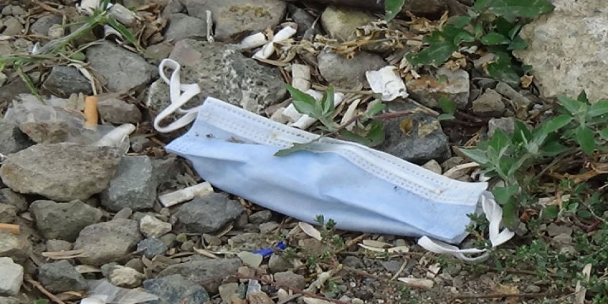 Maskeler çevre kirliliğinde plastik atıkları geride bıraktı